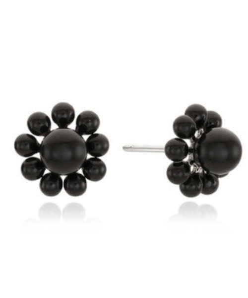 VINTAGE HOLLYWOOD☆texture pearl flower earrings ピアス ○Pearl Flower Earrings（ピアス（両耳用））｜VINTAGE