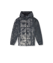 DIESEL（ディーゼル）の「メンズ ナイロンジャケット フーディー