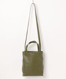 【関税込み】A.P.C. カーキ スモール Maiko ショッパートート Maiko A.P.C.(アーペーセー) バッグ・カバン(レディース) - 海外