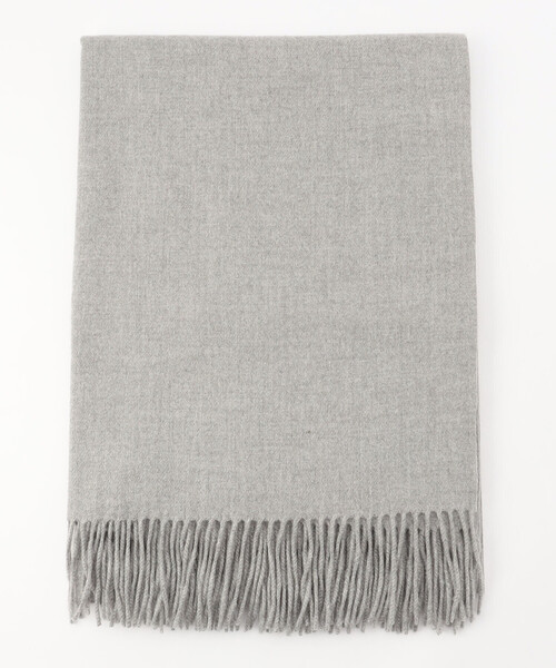 MONO COMME CA(モノコムサ)の「ソフトタッチストール(ストール/ショール・レディース・ブルー/オフホワイト/ベージュ/グレー・FREE)」の7枚目の写真