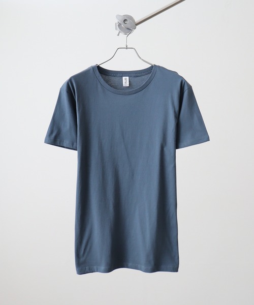 TRUSS(トラス)の「TRUSS スリムフィットTシャツ(Tシャツ/カットソー・レディース・ヘザーグレー/オフホワイト/オートミール/イエロー/ピンク/ブルー/ブルー系/ネイビー/グリーン/ホワイト/ブラック/レッド/ケリーグリーン/カリビアンブルー/パープル/ピンク系・XS/S/M/L/XL)」の11枚目の写真