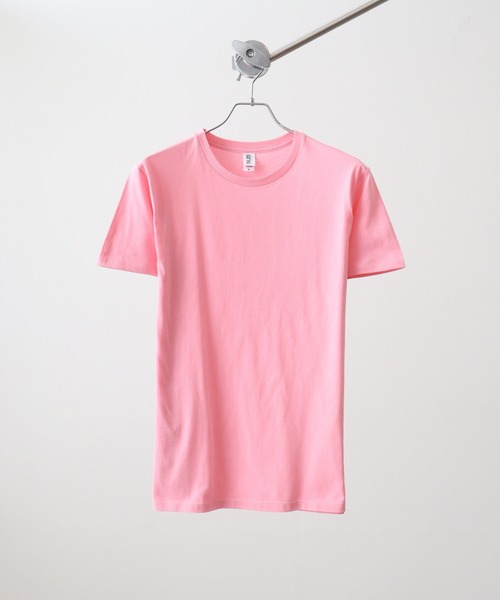 TRUSS(トラス)の「TRUSS スリムフィットTシャツ(Tシャツ/カットソー・レディース・ヘザーグレー/オフホワイト/オートミール/イエロー/ピンク/ブルー/ブルー系/ネイビー/グリーン/ホワイト/ブラック/レッド/ケリーグリーン/カリビアンブルー/パープル/ピンク系・XS/S/M/L/XL)」の15枚目の写真