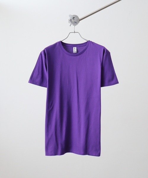 TRUSS(トラス)の「TRUSS スリムフィットTシャツ(Tシャツ/カットソー・レディース・ヘザーグレー/オフホワイト/オートミール/イエロー/ピンク/ブルー/ブルー系/ネイビー/グリーン/ホワイト/ブラック/レッド/ケリーグリーン/カリビアンブルー/パープル/ピンク系・XS/S/M/L/XL)」の12枚目の写真