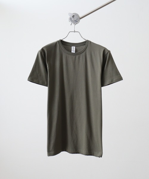 TRUSS(トラス)の「TRUSS スリムフィットTシャツ(Tシャツ/カットソー・レディース・ヘザーグレー/オフホワイト/オートミール/イエロー/ピンク/ブルー/ブルー系/ネイビー/グリーン/ホワイト/ブラック/レッド/ケリーグリーン/カリビアンブルー/パープル/ピンク系・XS/S/M/L/XL)」の6枚目の写真