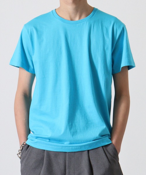 TRUSS(トラス)の「TRUSS スリムフィットTシャツ(Tシャツ/カットソー・レディース・ヘザーグレー/オフホワイト/オートミール/イエロー/ピンク/ブルー/ブルー系/ネイビー/グリーン/ホワイト/ブラック/レッド/ケリーグリーン/カリビアンブルー/パープル/ピンク系・XS/S/M/L/XL)」の18枚目の写真