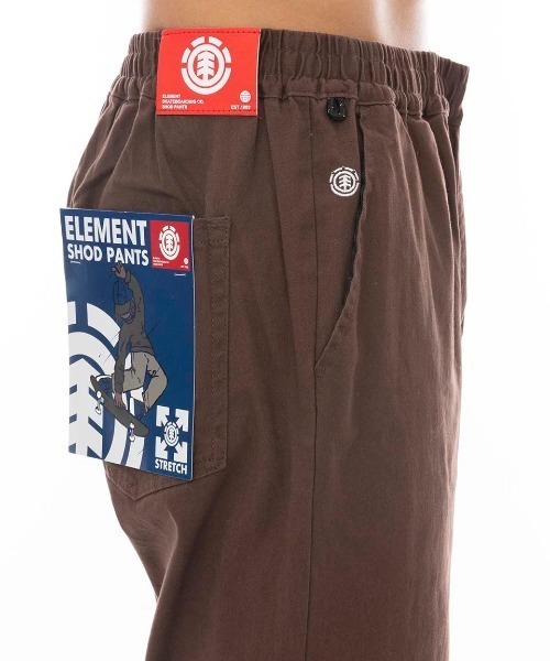ELEMENT(エレメント)の「ELEMENT メンズ SHOD PANTS STD CHINO ロングパンツ 【2024年秋冬モデル】/エレメントウエストゴムチノパンツ(チノパンツ・メンズ・チョコ/ブラック/ベージュ・LARGE/X-LARGE/MEDIUM)」の10枚目の写真