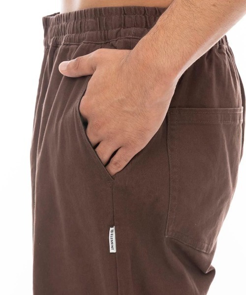 ELEMENT(エレメント)の「ELEMENT メンズ SHOD PANTS STD CHINO ロングパンツ 【2024年秋冬モデル】/エレメントウエストゴムチノパンツ(チノパンツ・メンズ・チョコ/ブラック/ベージュ・LARGE/X-LARGE/MEDIUM)」の12枚目の写真