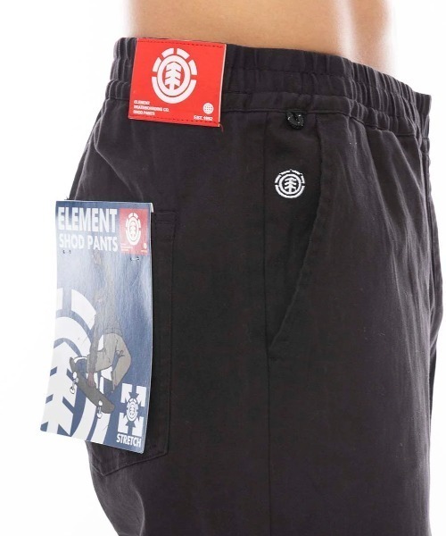 ELEMENT(エレメント)の「ELEMENT メンズ SHOD PANTS STD CHINO ロングパンツ 【2024年秋冬モデル】/エレメントウエストゴムチノパンツ(チノパンツ・メンズ・チョコ/ブラック/ベージュ・LARGE/X-LARGE/MEDIUM)」の7枚目の写真