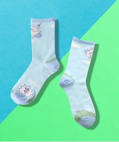 ナツ⭐️即購入OK 専用になります。 NAIGAI ちいかわ ワンポイント刺繍付き ショート丈 ソックス 全7