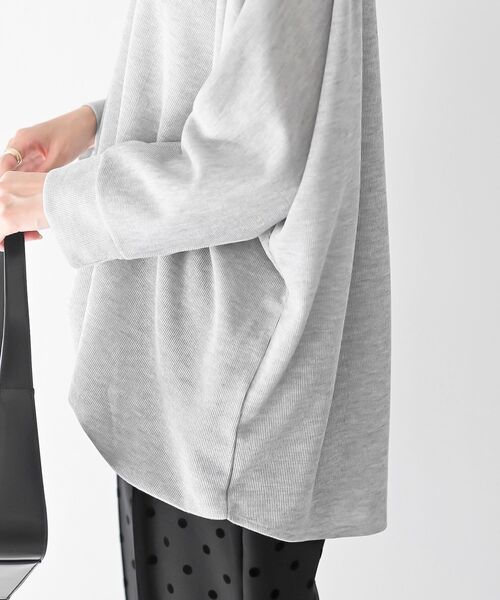 rps（アールピーエス）の「ラメサカリバ裾タックプルオーバー（その他トップス・レディース・ブラック/オフホワイト/杢グレー/グリーン/ブラウン・フリー）」の8枚目の写真