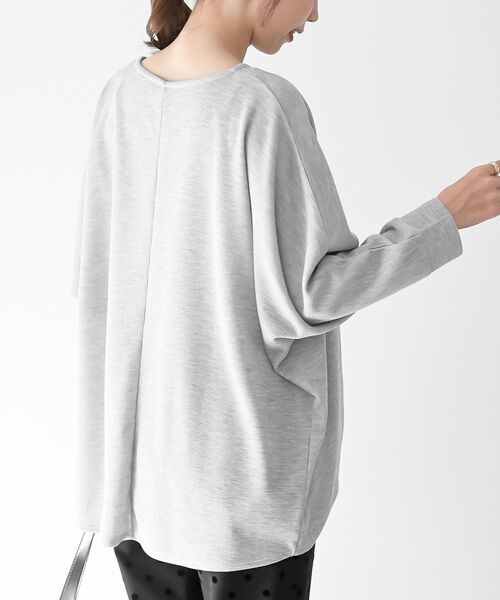 rps（アールピーエス）の「ラメサカリバ裾タックプルオーバー（その他トップス・レディース・ブラック/オフホワイト/杢グレー/グリーン/ブラウン・フリー）」の10枚目の写真