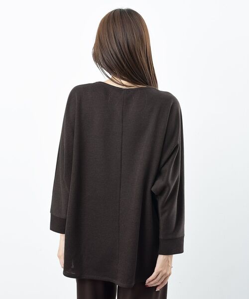 rps（アールピーエス）の「ラメサカリバ裾タックプルオーバー（その他トップス・レディース・ブラック/オフホワイト/杢グレー/グリーン/ブラウン・フリー）」の13枚目の写真