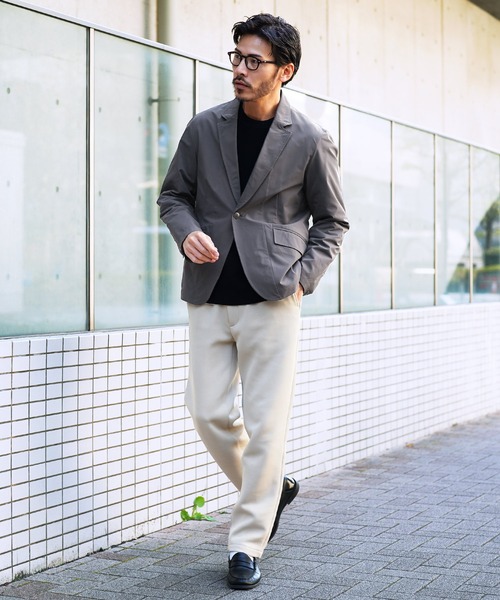 jiggys shop(ジギーズショップ)の「撥水テーラードジャケット(テーラードジャケット・メンズ・チャコールグレー/ブラック/ベージュ・MEDIUM/LARGE/X-LARGE/SMALL)」の19枚目の写真