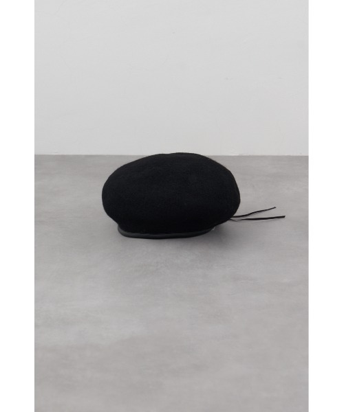 AZUL by moussy（アズールバイマウジー）の「バスクベレー（ハンチング/ベレー帽・レディース・グレー/アイボリー/ブラック・FREE）」の13枚目の写真