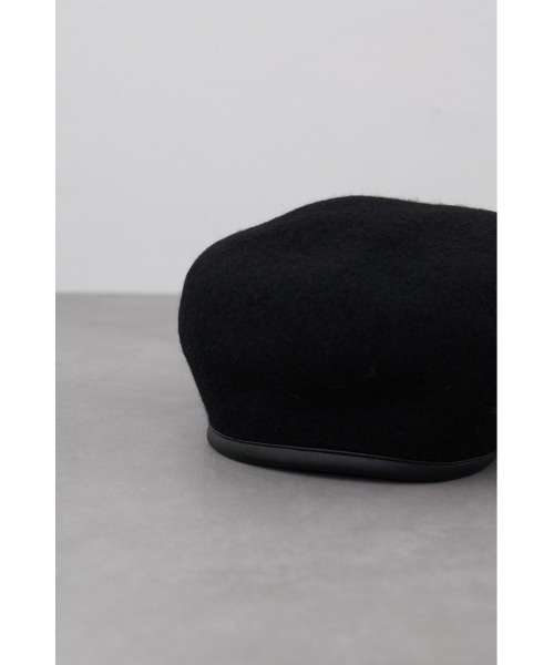 AZUL by moussy（アズールバイマウジー）の「バスクベレー（ハンチング/ベレー帽・レディース・グレー/アイボリー/ブラック・FREE）」の17枚目の写真