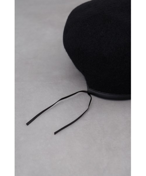 AZUL by moussy（アズールバイマウジー）の「バスクベレー（ハンチング/ベレー帽・レディース・グレー/アイボリー/ブラック・FREE）」の18枚目の写真