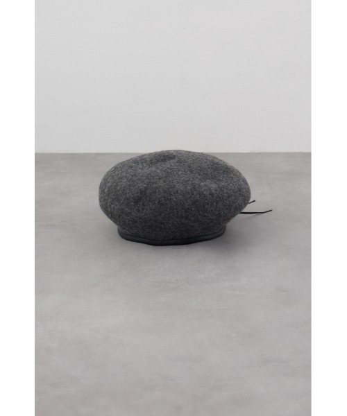 AZUL by moussy（アズールバイマウジー）の「バスクベレー（ハンチング/ベレー帽・レディース・グレー/アイボリー/ブラック・FREE）」の21枚目の写真