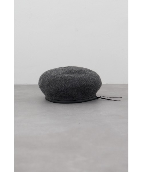 AZUL by moussy（アズールバイマウジー）の「バスクベレー（ハンチング/ベレー帽・レディース・グレー/アイボリー/ブラック・FREE）」の22枚目の写真