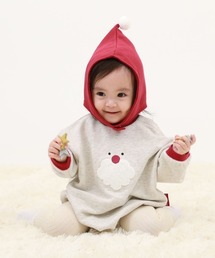 devirock（デビロック）の「クリスマス スウェットロンパース（ロンパース・キッズ）」