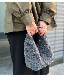 a-jolie（アジョリー）の「【a-jolie/アジョリー】エコファートライアングルミニハンドバッグ（ハンドバッグ）」