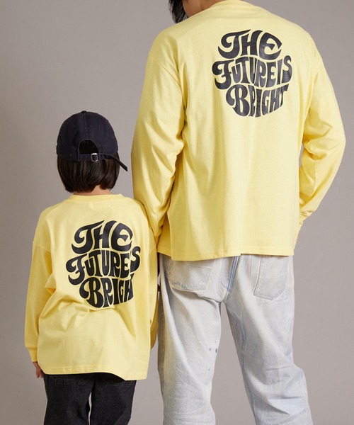 PAIRMANON STREET（ペアマノンストリート）の「【PAIRMANON STREET】【リンクコーデ】【大人サイズ】バックプリント 長袖 Tシャツ（Tシャツ/カットソー・メンズ・ブルー系その他2/ブラック系その他2/ホワイト系その他2/ブラック系その他5/ブラック系その他3/ブラック系その他/ブルー系その他/イエロー/ベージュ系その他/ホワイト系その他3/ホワイト系その他・FREE）」の11枚目の写真