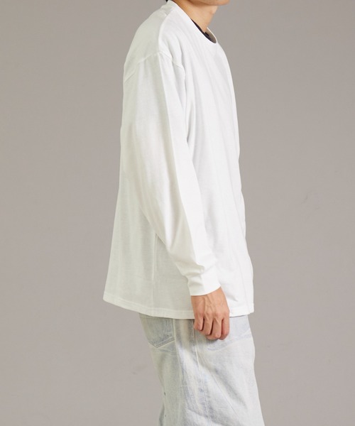 PAIRMANON STREET（ペアマノンストリート）の「【PAIRMANON STREET】【リンクコーデ】【大人サイズ】バックプリント 長袖 Tシャツ（Tシャツ/カットソー・メンズ・ブルー系その他2/ブラック系その他2/ホワイト系その他2/ブラック系その他5/ブラック系その他3/ブラック系その他/ブルー系その他/イエロー/ベージュ系その他/ホワイト系その他3/ホワイト系その他・FREE）」の19枚目の写真