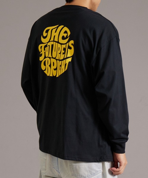 PAIRMANON STREET（ペアマノンストリート）の「【PAIRMANON STREET】【リンクコーデ】【大人サイズ】バックプリント 長袖 Tシャツ（Tシャツ/カットソー・メンズ・ブルー系その他2/ブラック系その他2/ホワイト系その他2/ブラック系その他5/ブラック系その他3/ブラック系その他/ブルー系その他/イエロー/ベージュ系その他/ホワイト系その他3/ホワイト系その他・FREE）」の22枚目の写真