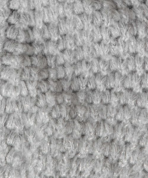 JEANASIS（ジーナシス）の「スパンコールニットベレー/140305（ハンチング/ベレー帽・レディース・グレー/ブラック/ベージュ・FREE）」の8枚目の写真