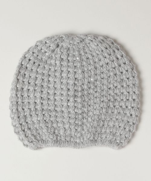 JEANASIS（ジーナシス）の「スパンコールニットベレー/140305（ハンチング/ベレー帽・レディース・グレー/ブラック/ベージュ・FREE）」の11枚目の写真