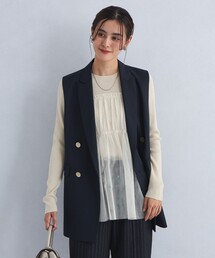 green label relaxing | チュール ビスチェ ニット プルオーバー(ニット/セーター)