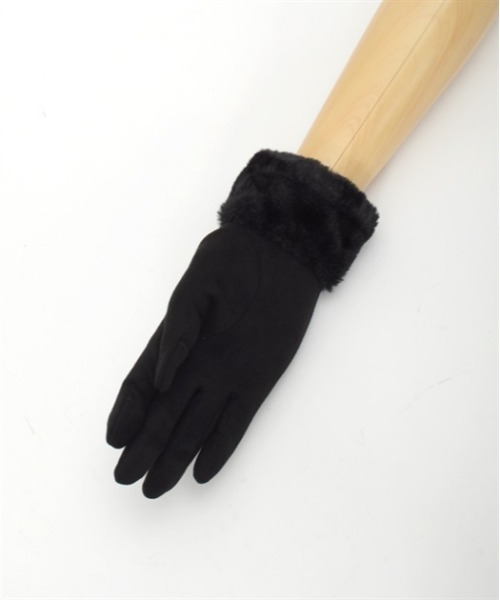 axes femme POETIQUE（アクシーズファムポエティック）の「猫刺繍手袋（手袋・レディース・ワイン/ブラック・FREE）」の22枚目の写真