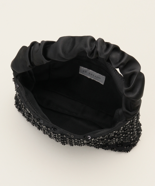 LE TALON（ルタロン）の「LE TALON スパンコールP BAG（ハンドバッグ・レディース・シルバー/ブラック・FREE）」の8枚目の写真