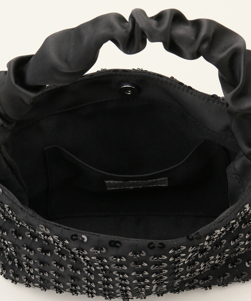 LE TALON（ルタロン）の「LE TALON スパンコールP BAG（ハンドバッグ・レディース・シルバー/ブラック・FREE）」の9枚目の写真