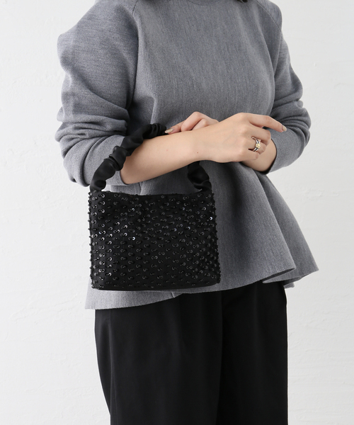 LE TALON（ルタロン）の「LE TALON スパンコールP BAG（ハンドバッグ・レディース・シルバー/ブラック・FREE）」の16枚目の写真