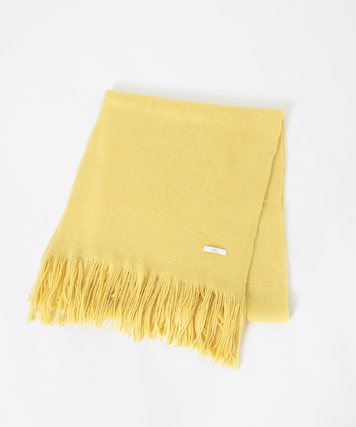 ITEMS URBANRESEARCH（アイテムズ アーバンリサーチ）の「ベーシックストール（ストール/ショール・レディース・チャコールグレー/オフホワイト/モカ/イエロー・FREE）」の11枚目の写真