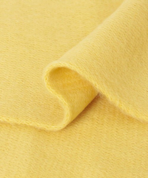 ITEMS URBANRESEARCH（アイテムズ アーバンリサーチ）の「ベーシックストール（ストール/ショール・レディース・チャコールグレー/オフホワイト/モカ/イエロー・FREE）」の13枚目の写真
