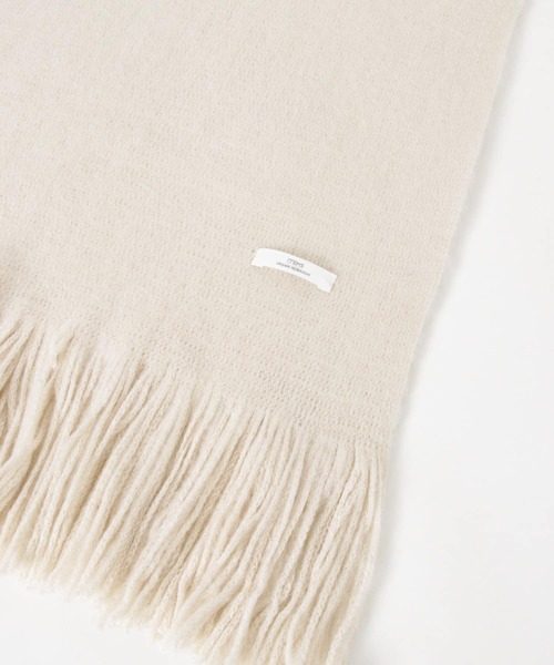 ITEMS URBANRESEARCH（アイテムズ アーバンリサーチ）の「ベーシックストール（ストール/ショール・レディース・チャコールグレー/オフホワイト/モカ/イエロー・FREE）」の14枚目の写真