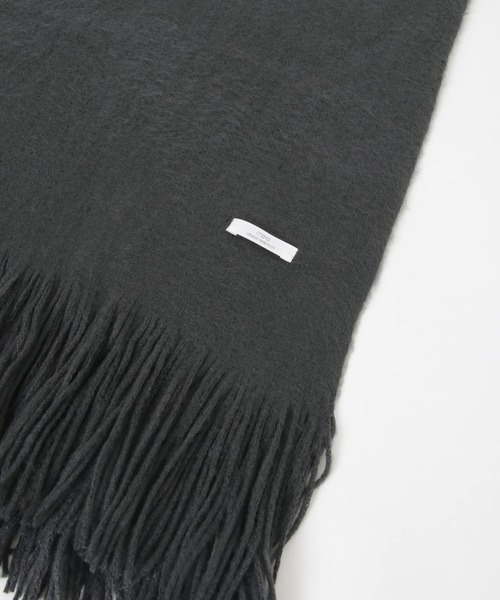 ITEMS URBANRESEARCH（アイテムズ アーバンリサーチ）の「ベーシックストール（ストール/ショール・レディース・チャコールグレー/オフホワイト/モカ/イエロー・FREE）」の15枚目の写真