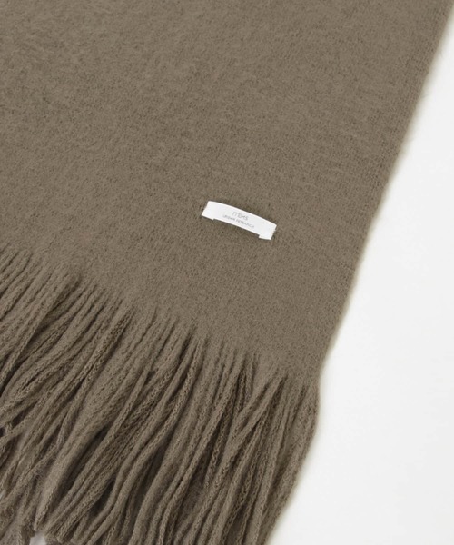 ITEMS URBANRESEARCH（アイテムズ アーバンリサーチ）の「ベーシックストール（ストール/ショール・レディース・チャコールグレー/オフホワイト/モカ/イエロー・FREE）」の16枚目の写真