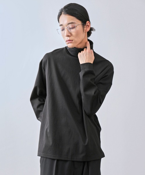 JUNRED(ジュンレッド)の「カットタートルネック(Tシャツ/カットソー・メンズ・ホワイト/レッド/ブラック/チャコールグレー・L/M/S)」の3枚目の写真