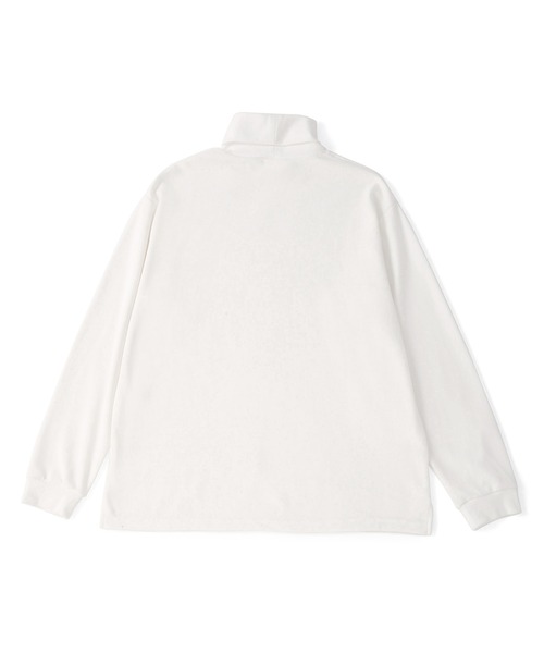 JUNRED(ジュンレッド)の「カットタートルネック(Tシャツ/カットソー・メンズ・ホワイト/レッド/ブラック/チャコールグレー・L/M/S)」の14枚目の写真