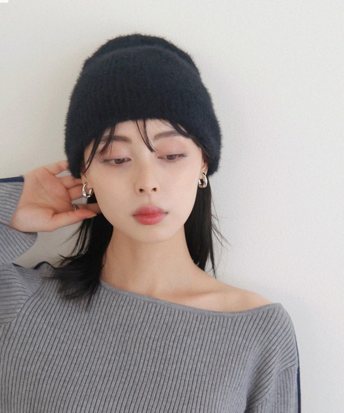 LIAN（リアン）の「ニュアンスメタルフープピアス（ピアス（両耳用）・レディース・ゴールド/シルバー・FREE）」の10枚目の写真