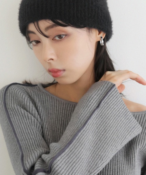 LIAN（リアン）の「ニュアンスメタルフープピアス（ピアス（両耳用）・レディース・ゴールド/シルバー・FREE）」の11枚目の写真