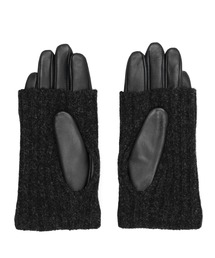 Vivienne Westwood ロングリブニットカフス 手袋　ダークグリーン Q GOODS Parts&Shoes| 〈Vivienne Westwood（ヴィヴィアン