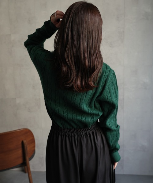 model：156cm 着用サイズ：L