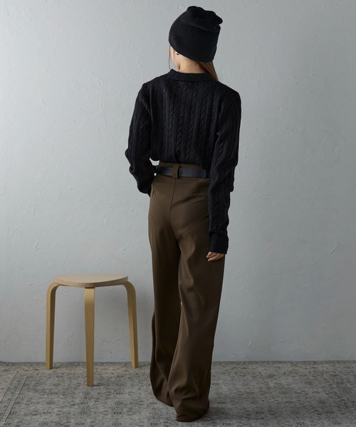 model：158cm 着用サイズ：M