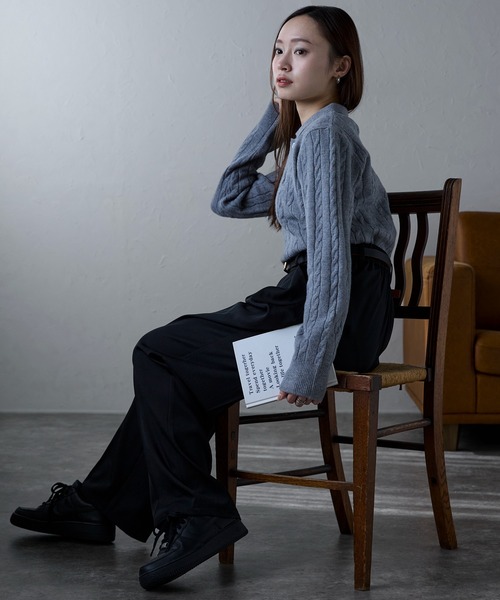 model：158cm 着用サイズ：M