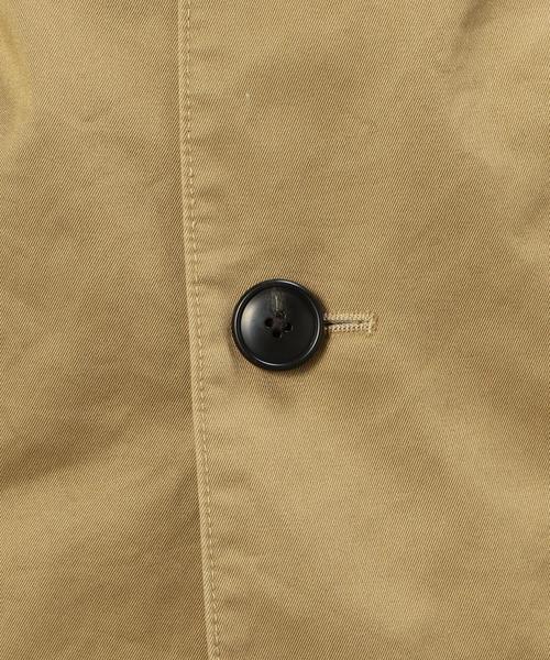green label relaxing（グリーンレーベルリラクシング）の「□WASHED/C LNR S/トレンチコート◆（トレンチコート・メンズ・ベージュ/ネイビー・MEDIUM/X-LARGE/SMALL/XX-LARGE/LARGE）」の8枚目の写真