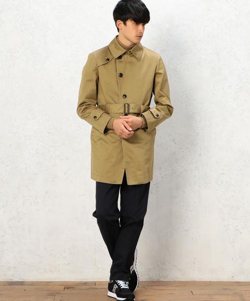 green label relaxing（グリーンレーベルリラクシング）の「□WASHED/C LNR S/トレンチコート◆（トレンチコート・メンズ・ベージュ/ネイビー・MEDIUM/X-LARGE/SMALL/XX-LARGE/LARGE）」の9枚目の写真