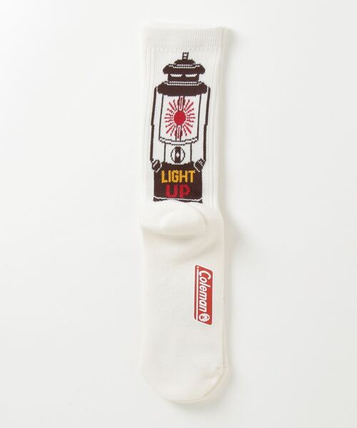 COLEMAN（コールマン）の「コールマン Coleman Coleman Light Upソックス① ケース付き（ソックス/靴下・メンズ・ホワイト・25-27/23-25）」の2枚目の写真